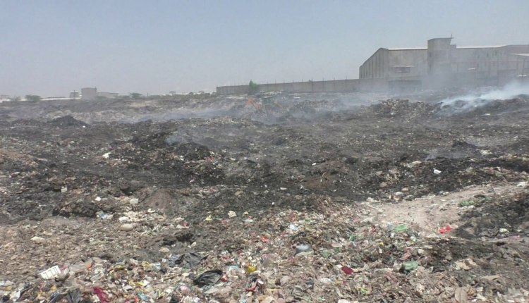 DUMPING SITE FIRE