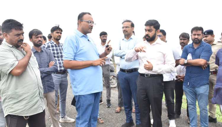 CANAL GABDU COLLECTOR VISIT